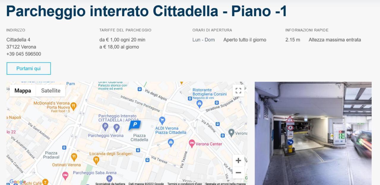B&B Ponte Manin Verona Eksteriør bilde
