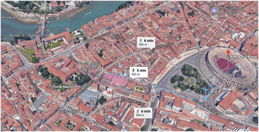 B&B Ponte Manin Verona Eksteriør bilde