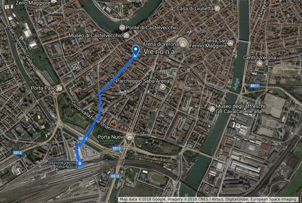 B&B Ponte Manin Verona Eksteriør bilde